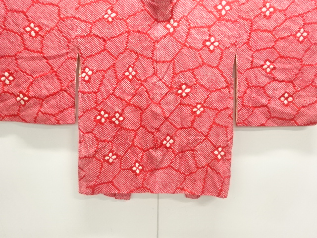 本総絞り　花模様羽織